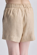 Load image into Gallery viewer, Drawstring Shorts in Neutral Beige