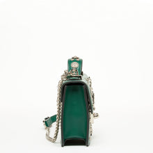 Load image into Gallery viewer, Small Leather Crossbody Bag Dark Green Purse