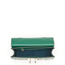 Load image into Gallery viewer, Small Leather Crossbody Bag Dark Green Purse