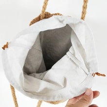 Load image into Gallery viewer, Knitted Scalloped Edge Tote