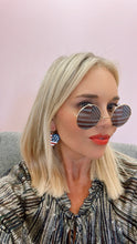 Load image into Gallery viewer, American Flag Round Shaped Sunglasses
