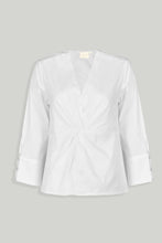 Load image into Gallery viewer, Front Twist Top in White