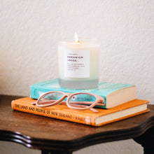 Load image into Gallery viewer, Geranium + Rose - Signature Candle