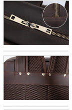 Load image into Gallery viewer, The Gaetano | Large Leather Backpack Camera Bag with Tripod Holder