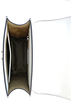 Load image into Gallery viewer, Convertible Leather Backpack Purse White Crossbody Bag