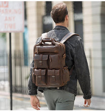 Load image into Gallery viewer, The Shelby Backpack | Handmade Genuine Leather Backpack