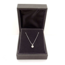 Load image into Gallery viewer, 1.00 CTW AGI Certified Lab Grown Diamond Pendant - G/VS Clarity Round Cut in Choice of 14K White or Yellow Gold