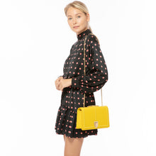 Load image into Gallery viewer, Yellow Leather Purse