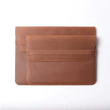 Load image into Gallery viewer, The Runa Leather Laptop Sleeve