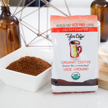Load image into Gallery viewer, Decaf Acid Free Ground Coffee