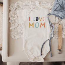 Load image into Gallery viewer, Macrame Swing & Love Mom Bodysuit Bundle