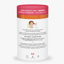 Load image into Gallery viewer, Skin and Beauty Luxury herbal tea - 24ct Canister