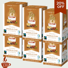 Load image into Gallery viewer, Masala Chai Rooibos Organic Fairtrade 20ct