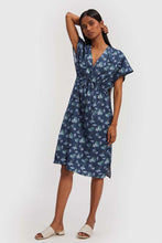 Load image into Gallery viewer, Midnight Oversized Gathered Dress