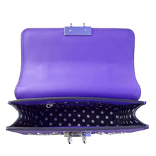 Load image into Gallery viewer, Studded Small Leather Crossbody Bag Royal Blue Purse Women's Handbag