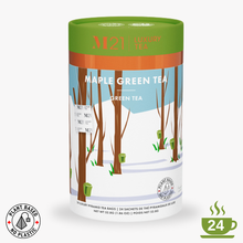 Load image into Gallery viewer, Maple Luxury Green Tea - 24ct Canister