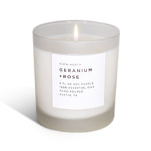 Load image into Gallery viewer, Geranium + Rose - Signature Candle
