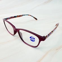 Load image into Gallery viewer, Paisley In Color Blue Light Reading Glasses