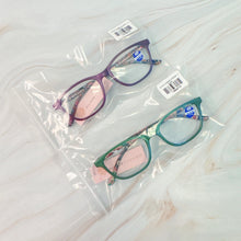 Load image into Gallery viewer, Paisley In Color Blue Light Reading Glasses