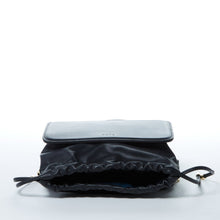 Load image into Gallery viewer, Leather Bucket Bag Black Purse Drawstring Design Medium Size Bag