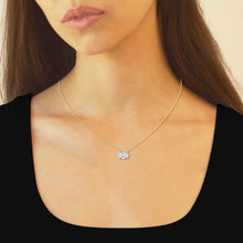 Load image into Gallery viewer, 2.00 CTW AGI Certified Oval Lab Grown Diamond Solitaire Pendant - Choice of 14k Yellow or White Gold