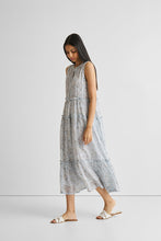 Load image into Gallery viewer, Perfect Resort Maxi Dress in Blue Florals