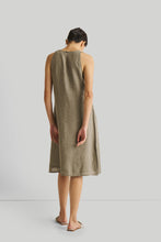 Load image into Gallery viewer, Reading Tea Leaves Dress in Dark Olive