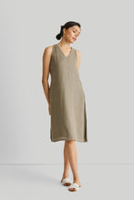 Load image into Gallery viewer, Reading Tea Leaves Dress in Dark Olive