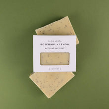 Load image into Gallery viewer, Rosemary + Lemon - Natural Bar Soap