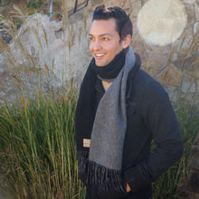 Load image into Gallery viewer, PURPOSEFUL SCARF | BLACK + GRANITE