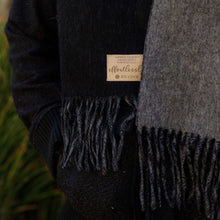 Load image into Gallery viewer, PURPOSEFUL SCARF | BLACK + GRANITE