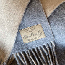 Load image into Gallery viewer, PURPOSEFUL SCARF | OATMEAL + STEEL
