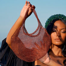 Load image into Gallery viewer, The Sol Mesh Wire Tote Bag in Copper