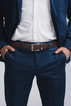 Load image into Gallery viewer, Cork Reversible Men's Belt (Brown/Black)