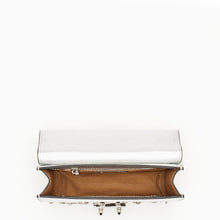 Load image into Gallery viewer, Small Leather Crossbody Bag Studded Silver Purse