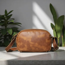 Load image into Gallery viewer, Soren Vintage Leather Crossbody Bag Sling | Versatile and Durable Leather Bag