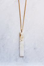 Load image into Gallery viewer, Tinh 16K Gold-Plated Brass Buffalo Horn Minimalist Bar Pendant Necklace