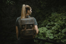 Load image into Gallery viewer, The Hagen Backpack | Vintage Leather Backpack