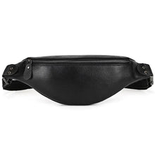 Load image into Gallery viewer, The Walcott Leather Waist Bag | Black Leather Fanny Pack