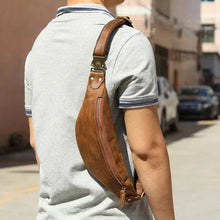 Load image into Gallery viewer, Wagner Leather Waist Bag | Full Grain Leather Fanny Pack