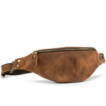Load image into Gallery viewer, Wagner Leather Waist Bag | Full Grain Leather Fanny Pack