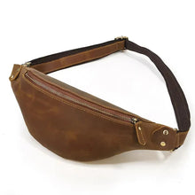 Load image into Gallery viewer, Wagner Leather Waist Bag | Full Grain Leather Fanny Pack