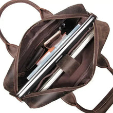 Load image into Gallery viewer, The Welch Briefcase | Vintage Leather Messenger Bag