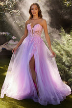 Load image into Gallery viewer, Off The Shoulder A-Line Gown
