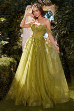 Load image into Gallery viewer, Off The Shoulder A-Line Gown