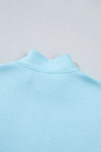 Load image into Gallery viewer, Myosotis Half Zip High Neck Tee Athleisure Short Set