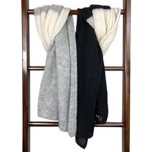 Load image into Gallery viewer, Color Block Alpaca Wrap Scarf