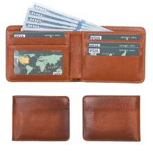 Load image into Gallery viewer, Arvada Handmade Bifold Leather Men Wallet