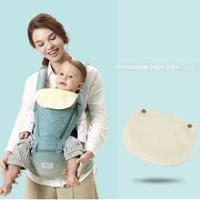 Load image into Gallery viewer, Baby Carrier with Bass Bear Hip Seat for Front Carry