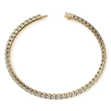 Load image into Gallery viewer, 6.00 CTW AGI Certified Lab-Grown Diamond Tennis Bracelet in 14K Yellow or White Gold | G/VS Clarity